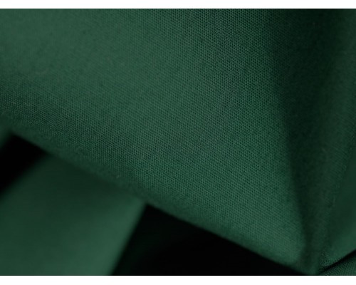Plain Cotton Poplin Fabric -  Forest Green